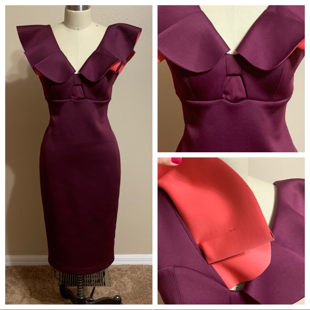 Beautiful burgundy dress